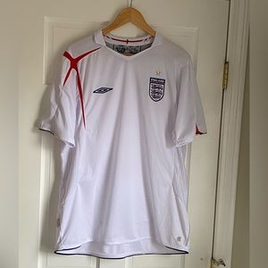 England Soccer/Football Jersey/Shirt Mens Xl 2005-2007